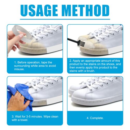 Shoes Whitening Cleansing Gel