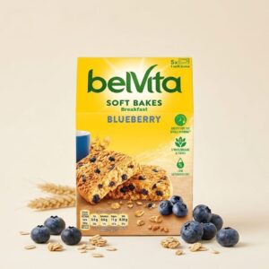 Belvita Breakfast Biscuits Soft Bakes Filled Blueberry