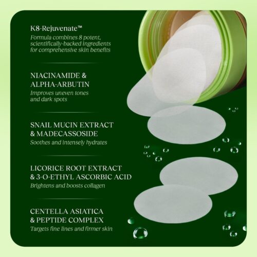 Cucumber Hydrogel Patches Cleansing Pads