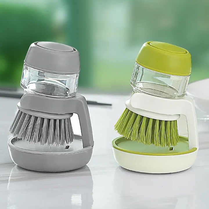 Automatic Liquid Dispensing Dish Brush