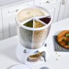 O1CN019iHhGs1dRImPNNJ5Z_2208287723732-0-cib.jpg Rotating Insect-Proof Sealed Rice Bucket