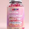 Max Strength Biotin Vegan Hair Growth Gummies