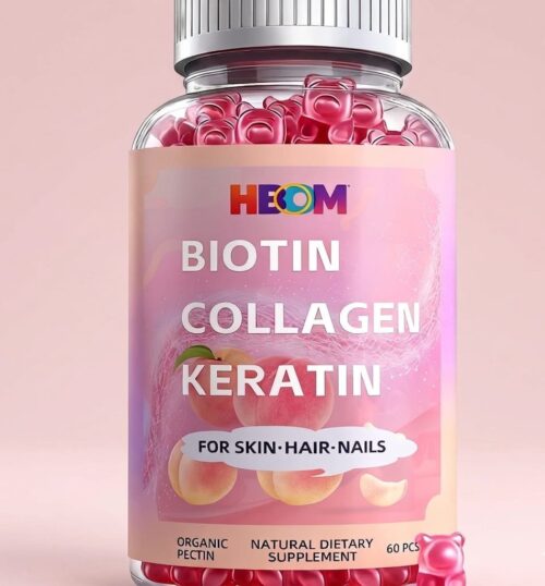 Max Strength Biotin Vegan Hair Growth Gummies
